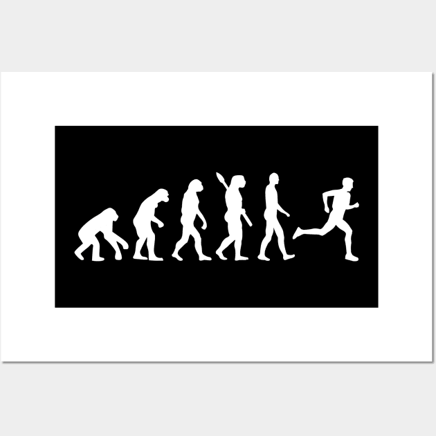 Evolution running Wall Art by Designzz